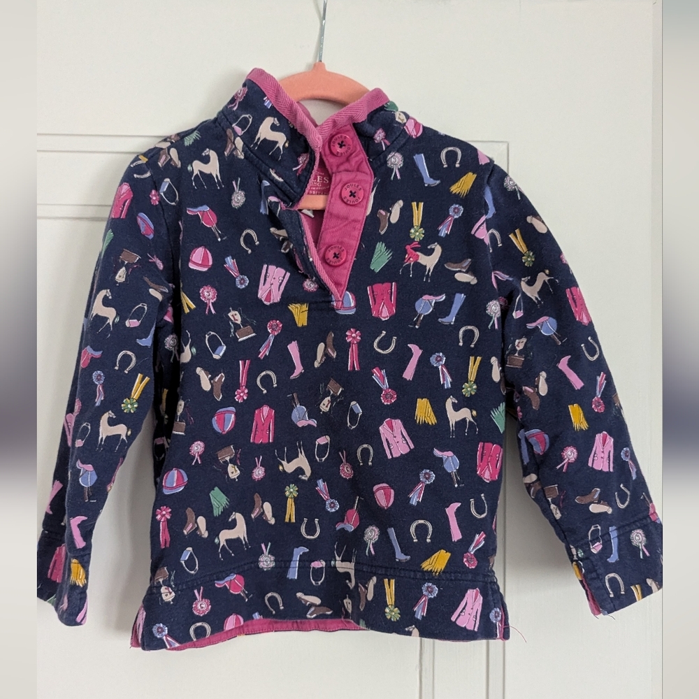 Joules Pink Kids' Pullover